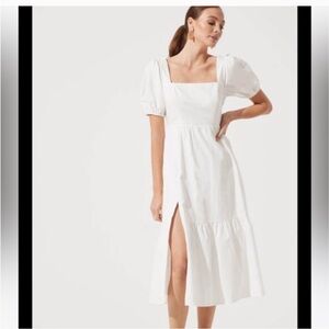 ASTR White Dress